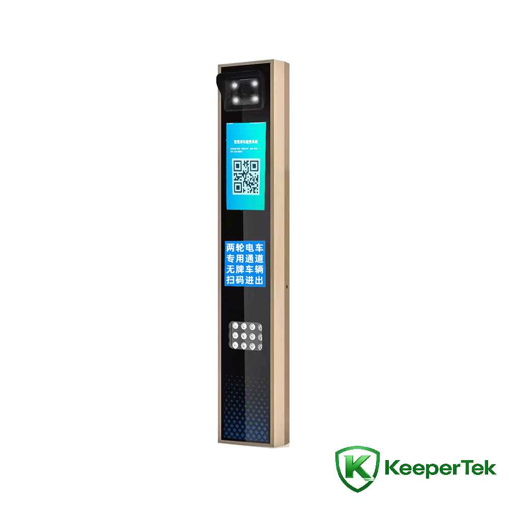 UHF RFID ва шинохти рақами иҷозатнома мошини интегралӣ / экрани LCD KT-ZYSB36